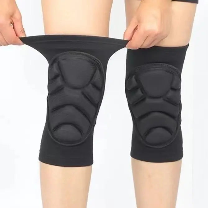 Thick Tactical Foam Knee & Elbow Pads – Shock-Absorbing Protection for Goalkeepers