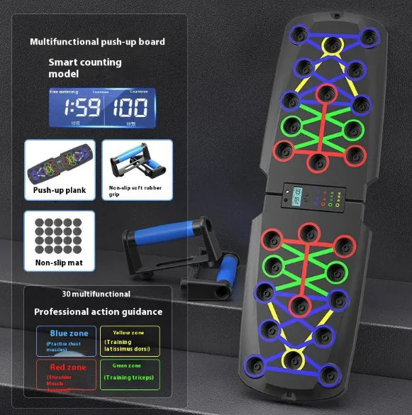 Home Multifunctional Push-Up Training Board