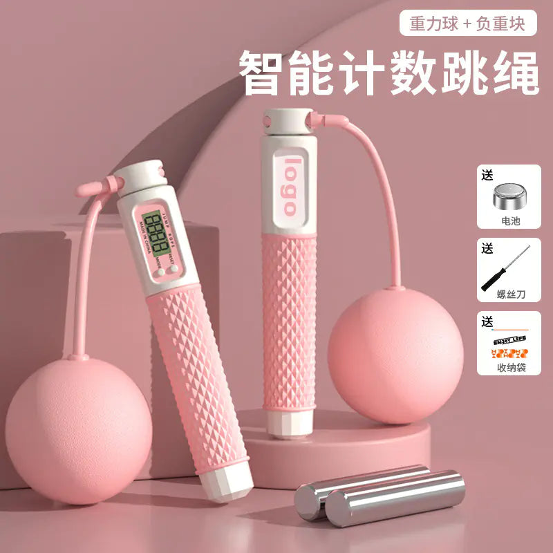 Smart Digital Counting Jump Rope – Wireless Fitness Skipping Rope