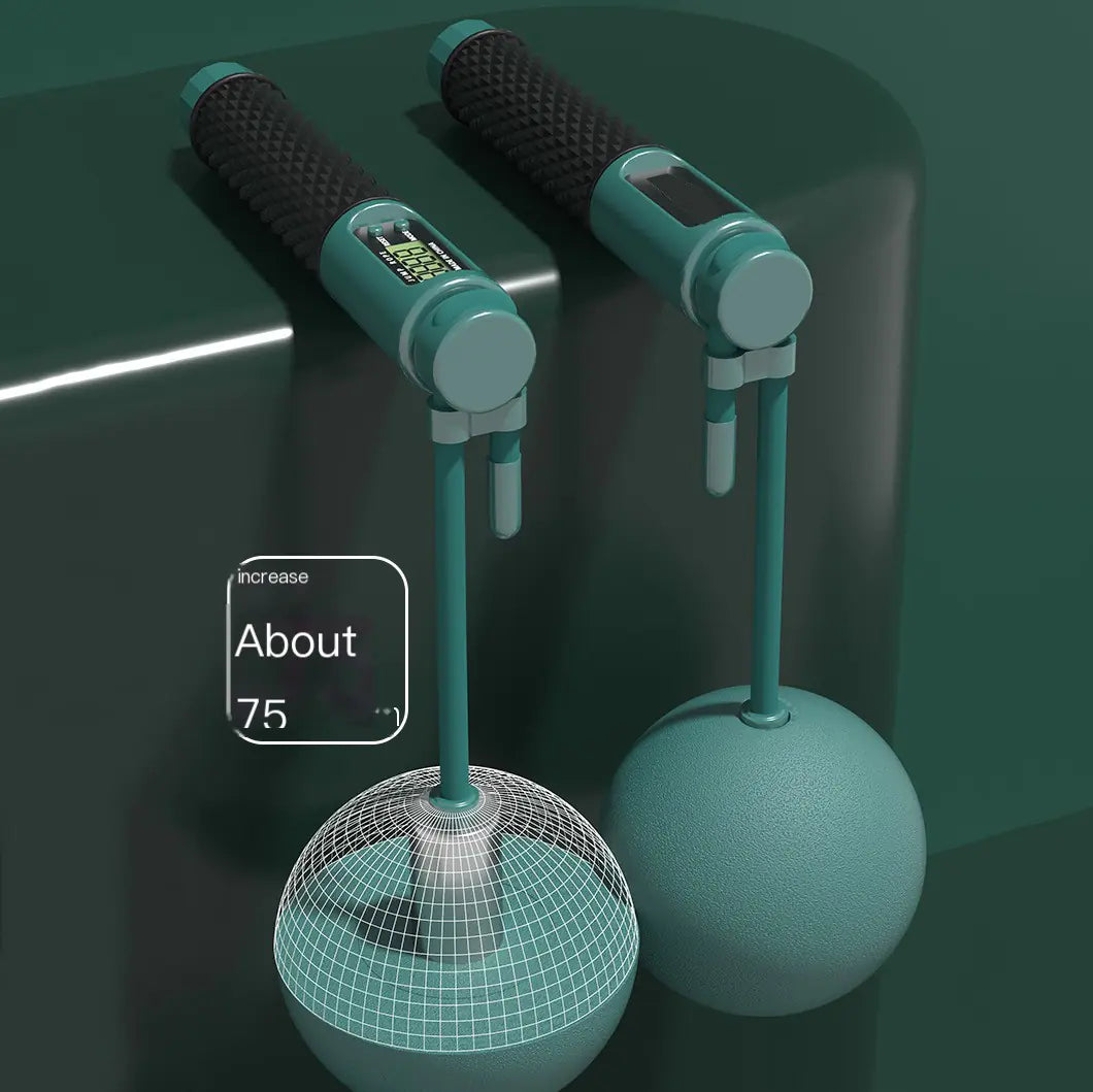 Smart Digital Counting Jump Rope – Wireless Fitness Skipping Rope