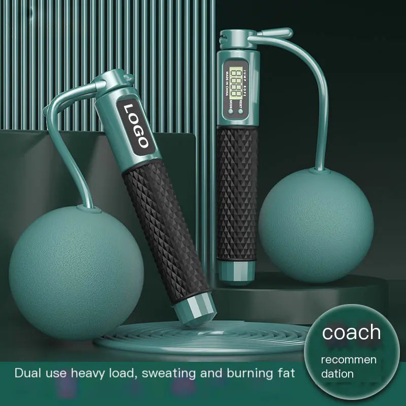 Smart Digital Counting Jump Rope – Wireless Fitness Skipping Rope
