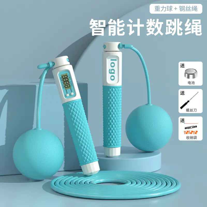 Smart Digital Counting Jump Rope – Wireless Fitness Skipping Rope