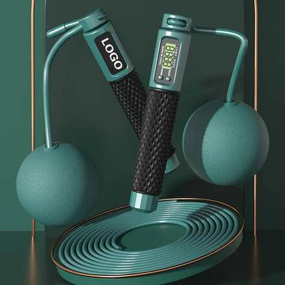Smart Digital Counting Jump Rope – Wireless Fitness Skipping Rope