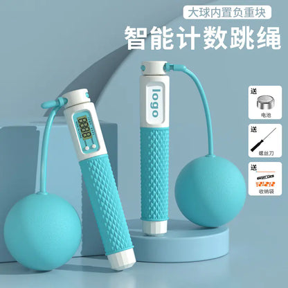 Smart Digital Counting Jump Rope – Wireless Fitness Skipping Rope